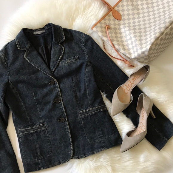 Ann Taylor Jackets & Blazers - Host Pick Ann Taylor denim blazer